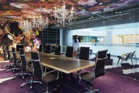 最新会议室实景设计装饰效果图