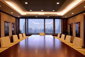 会议室实景装修图片