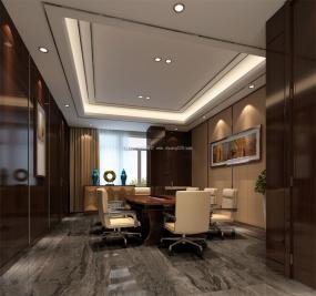 专业会议室装修设计效果图