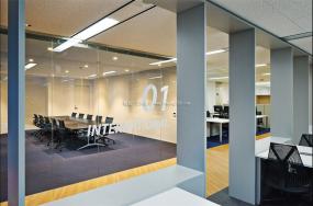 商务会议室装修实景图片