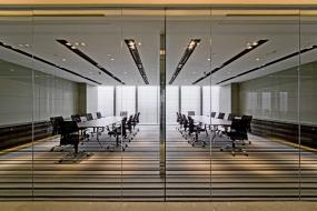 会议室实景装修实物图片