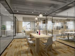 企业会议室装饰设计效果图