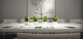 高档商务会议室装修图片