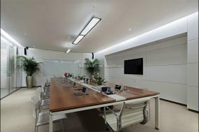 会议室电视装修实景图片