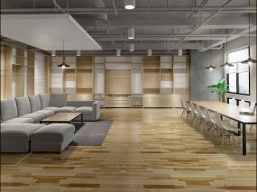 高档企业会议室装修图片