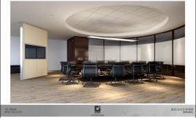 2019年企业会议室装修效果图