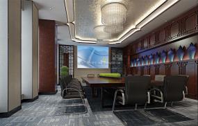 高档专业会议室装修效果图