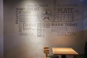 牛排餐厅装潢效果图片