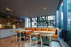 牛排餐厅装修装潢效果图