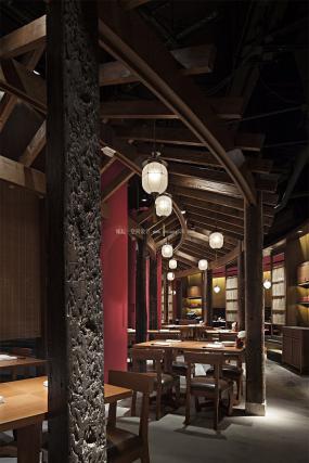 复古风格餐厅设计装修图片