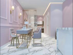 化妆美甲店装饰图片