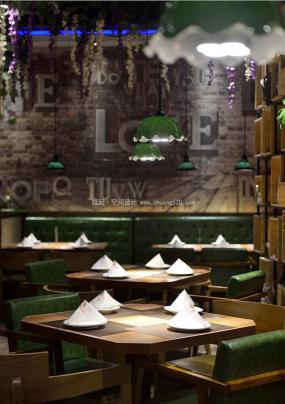 牛排餐厅设计装饰效果图片