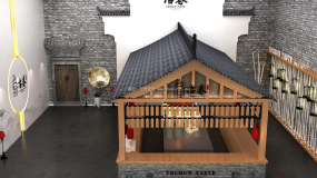 包子店设计效果图片