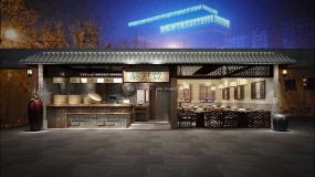最新包子店设计装饰效果图
