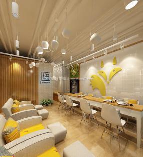 化妆美甲店装潢效果图