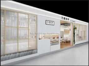 化妆美甲店装饰效果图
