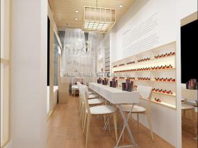 最新化妆美甲店装饰效果图