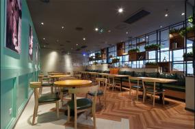 高端牛排餐厅装修效果图