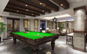 2019年台球厅装修效果图