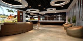 最新主题网咖设计装饰效果图片