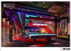 台球厅装修效果图