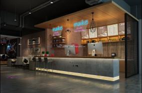 高端网咖装修效果图