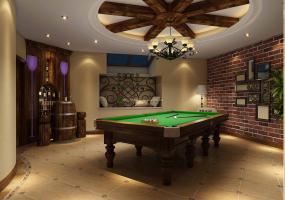 台球厅装潢效果图