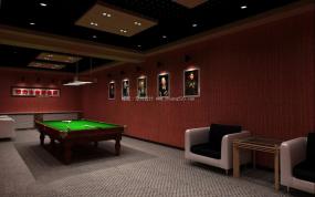 台球厅装饰效果图片