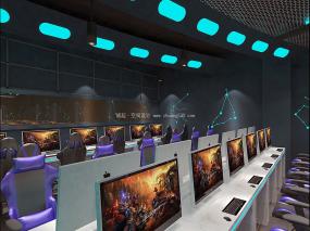 网咖装修高清图片