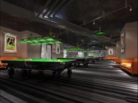 台球厅装修设计效果图