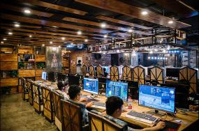 连锁网咖装潢图片