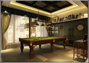 台球厅设计装饰图片