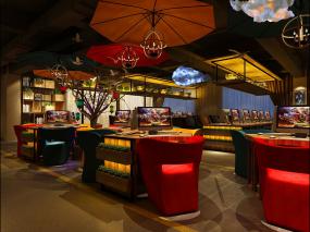 主题网咖装修实景图片