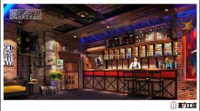 最新台球厅效果图