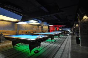 台球厅装饰设计效果图片