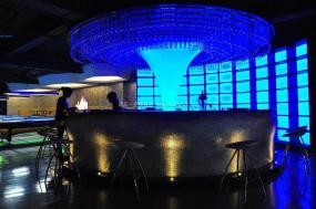 高档台球厅装修图片