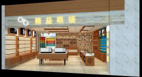 眼镜店布置装修设计效果图片
