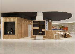 眼镜店布置设计装饰效果图