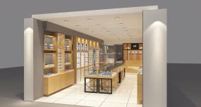 最新专业眼镜店设计装饰效果图片