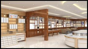 专业眼镜店装饰效果图片