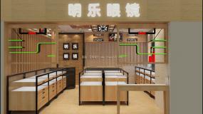 专业眼镜店装修实景图片