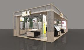 专业眼镜店装修设计效果图片