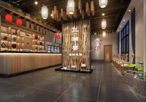 四川火锅店装修实物图片