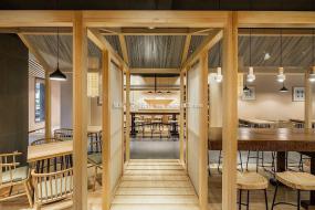 日本料理店设计装饰图