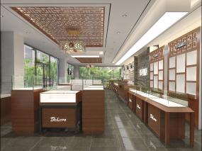 高档专业眼镜店装修效果图