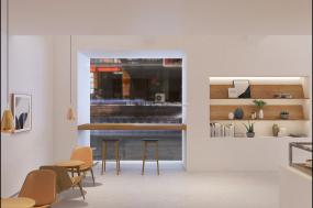 上海蛋糕店装修装潢效果图