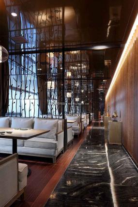 日本料理店装修高清效果图