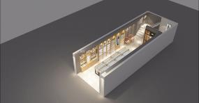 专业眼镜店设计装饰效果图片