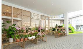 鲜花店装修图片