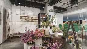 最新鲜花店效果图